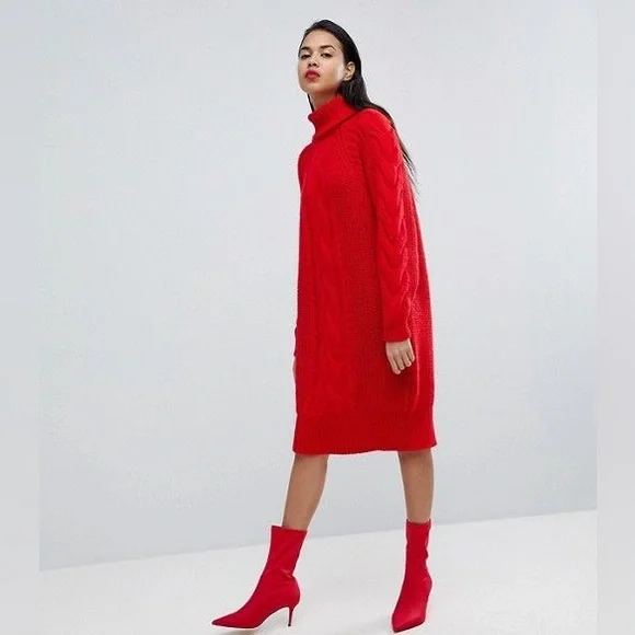 River Island | Dresses | River Island Chunky Knit Sweater Dress | Poshmark